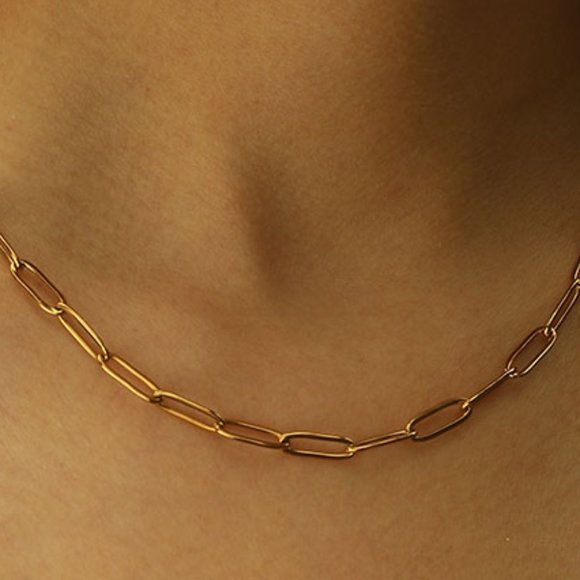 DALIA Essential Chain Link Necklace - Picture 12 of 12